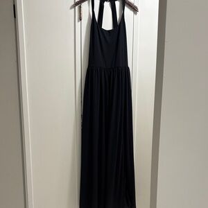 Halara Elegant Black Maxi Dress